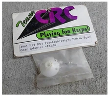 Vintage RC Car Team CRC 4963 HPI RS4 Pro-Lightweight Delrin Spur Gear Adapter