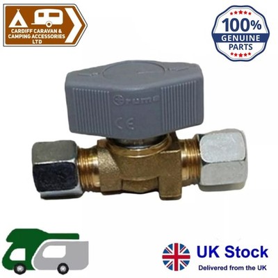 Truma Isolator Manifold Shut Off Valve 8mm Single Caravan Motorhome Boat