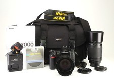 Nikon D7000 DSLR & 18-70mm & 70-300mm Lens Kit Refurbished +12 Month Guarantee