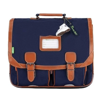 Cartable - Tann's - Bleu marine - Primaire CE2, CM1 et CM2 - 41x33x17cm - Camill - Photo 1/3
