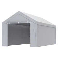 10x20ft Shelter Tarp Replacement Cover Complete Top and Wall Unit