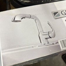 Glacier Bay 1-Handle Dual Spray Laundry Faucet Metal Chrome HDQFP2BC420CP