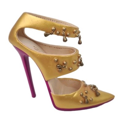   Just The Right Shoe ''Golden Girl'' By Raine Stepping Out J091217 Miniature
