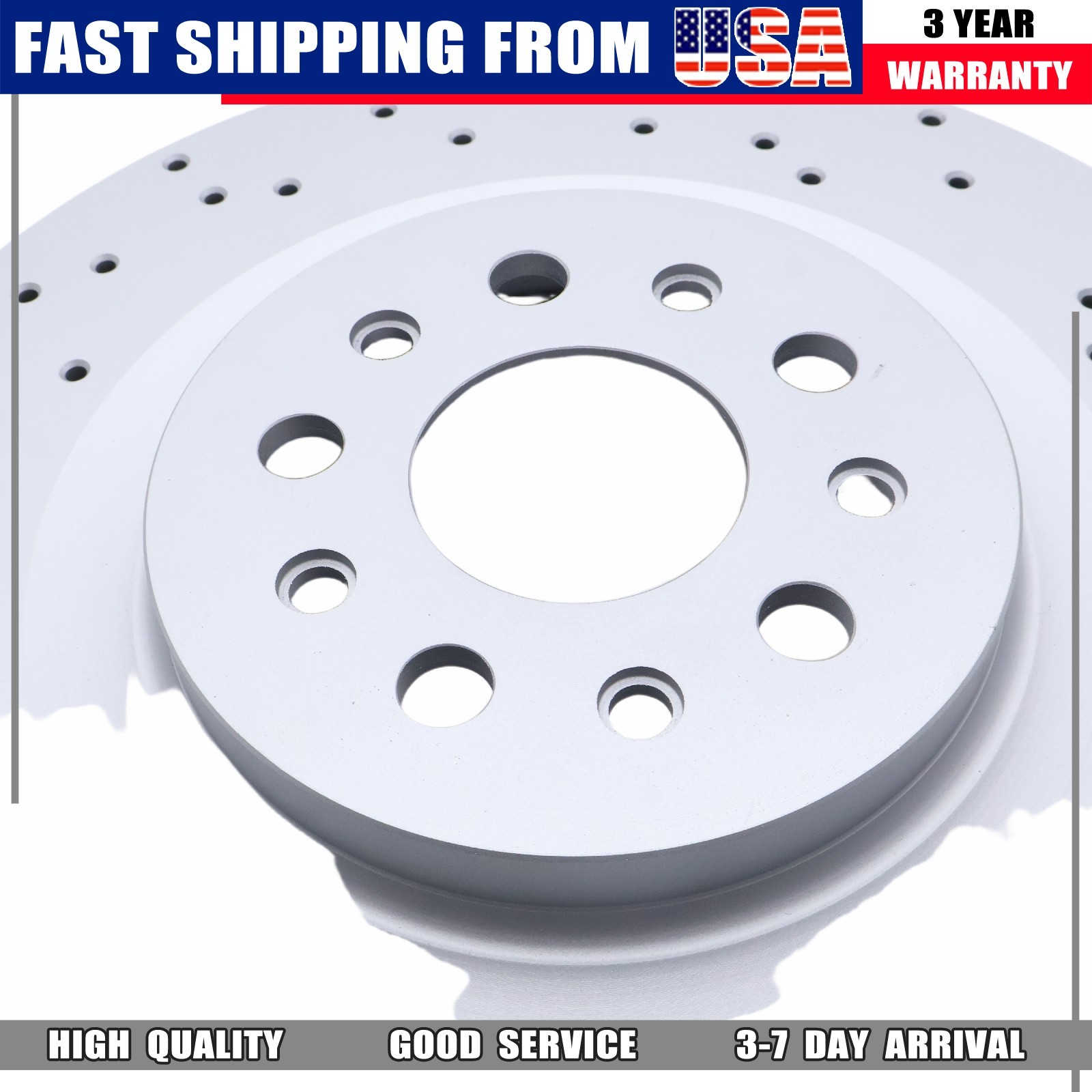 High Quality Rear Brake Rotors Set For Maserati Ghibli Quattroporte 2017-2021
