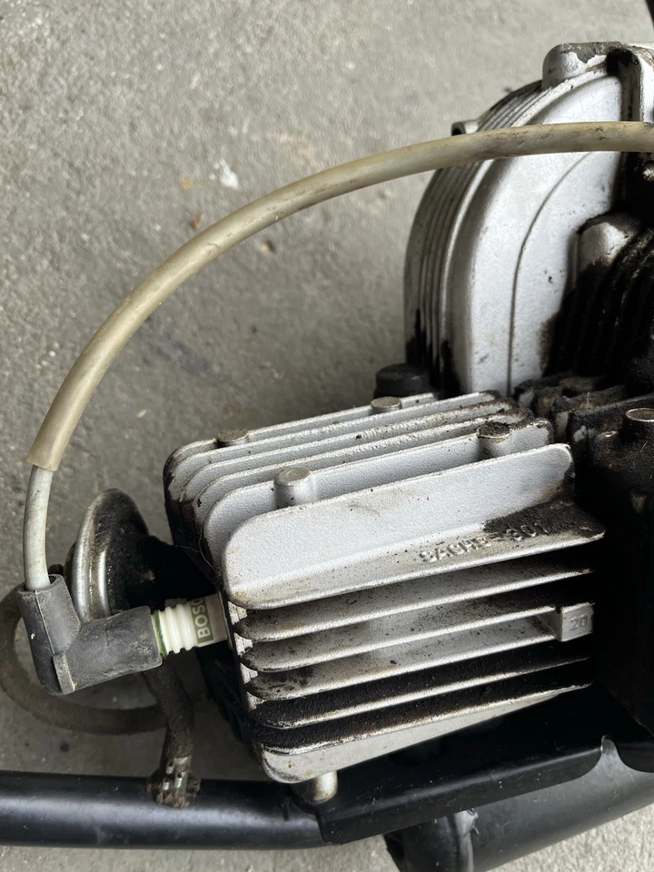 Saxonette Motor SACHS 301/AB Fahrrad Selten mit Auspuff komplett - Bild 4 von 4