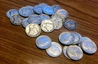 Dimes Silver Coin Lot 30 Total 20 Mercury 10 Roosevelt Various Dates