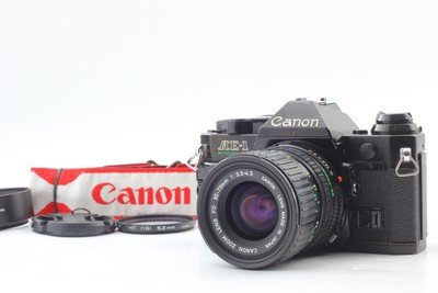 N MINT] Canon AE-1 P Program Black New FD 35-70mm f/3.5-4.5 From 