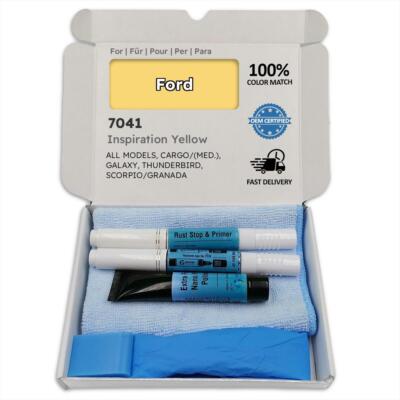 Lackstift für Ford Gelb INSPIRATION YELLOW 7041 CARGO (MED.) GALAXY THUNDERBIRD
