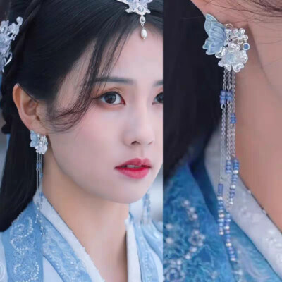 [HAESOOL] 月水金火木土ドラマ☆925 Silver☆YUE4389 Earrings HAESOOL] 月水金火木土ドラマ☆925 Silver☆YUE4389 Earrings