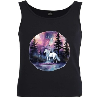 Tank Top Einhorn Fabelwesen Pferd Märchen Unicorn Kuscheltier Traumland 401583s