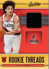 2020-21 Absolute Memorabilia Rookie Threads Level 1 #27 CJ Elleby Jersey - NM-MT