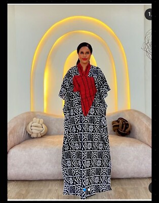 African Print Bubu Dress, Ankara Maxi Dress | eBay