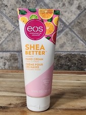 EOS Shea Better Hand Cream Lotion and Skin Care Hydration, 2.5 oz Pink Citrus