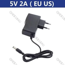 AC to DC 5V 2000ma Charger Power supply Adapter Transformer 5.5mmx2.5mm plug 25H