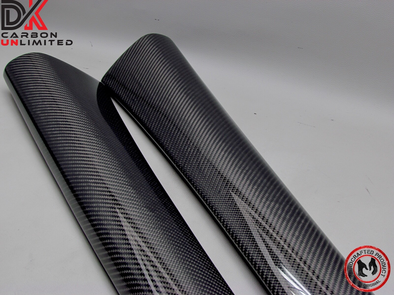Aston Martin DB9 DBS Virage Full Replacement Gloss Carbon Fiber Door Cappings