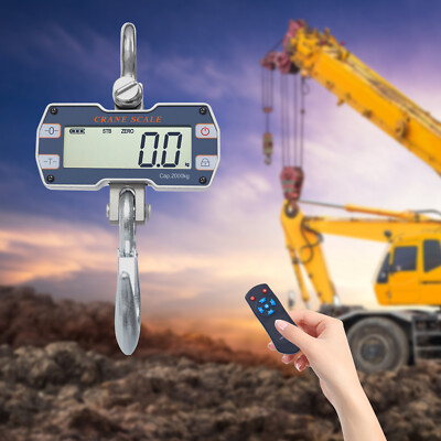Digital Crane Scale Heavy Duty Hanging Scale Crane Scale & Remote Controller
