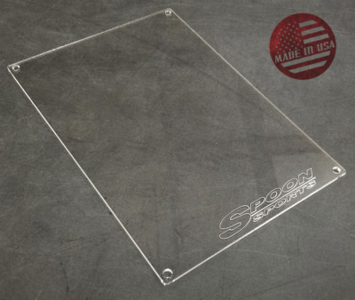 [SR] SPOON SPORT ECU CLEAR LID COVER For HONDA CIVIC INTEGRA EG EK DC OBD1 P28