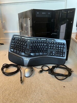 Gaming PC desktop computer, keyboard, mouse, cables, FREE shipping!