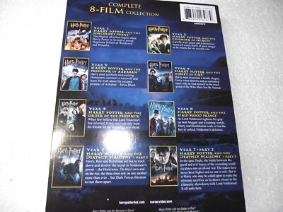 [希少本] Sparrow Boxed Set ハードカバー英語版 Harry Potter : The Complete 8-Film Collection (DVD) IN GREAT SHAPE