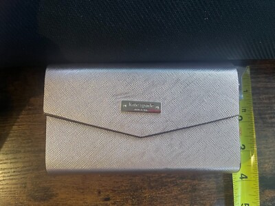 Kate Spade Portable Wireless Bluetooth Wallet Speaker Gold Fairmont Tested/Works