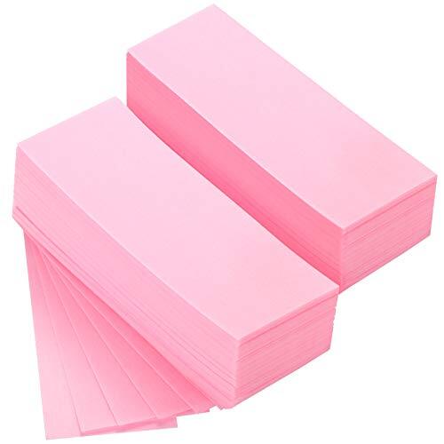 200 Pcs Hair Removal Wax Strips for Face Body, Non-Woven Wax Paper for Men Women