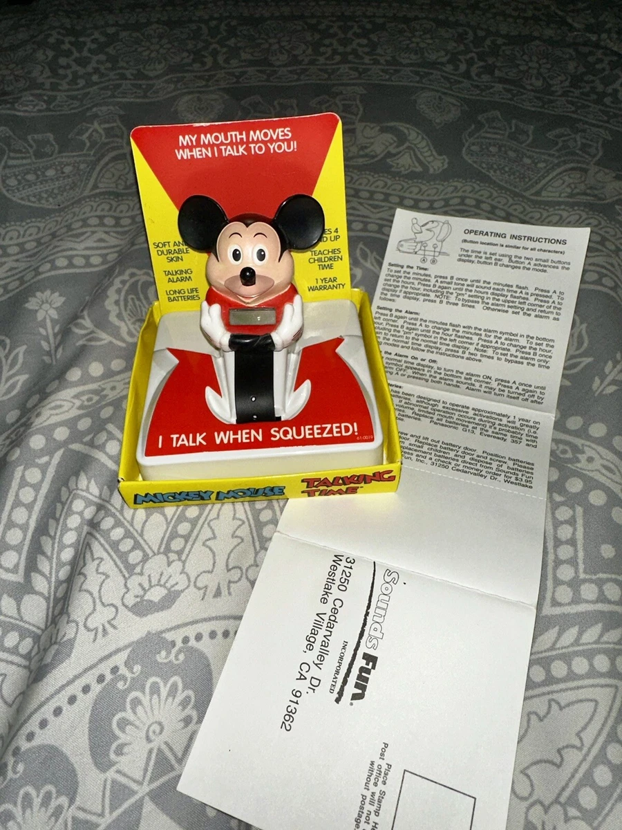 mickey mouse talking watch products for sale | eBay