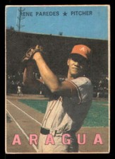 1967 Venezuela Topps #82 Rene Paredes VG (Wrinkle)
