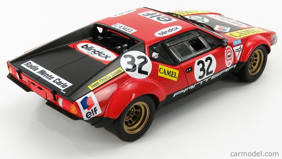 KYOSHO 1/18 De Tomaso PANTERA #32 Le Mans 24h 1972 DIECAST KYOSHO 1/18 De Tomaso PANTERA #32 Le Mans 24h 1972 DIECAST