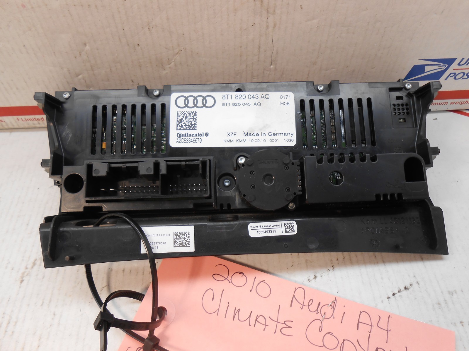 2010 AUDI A4 CLIMATE CONTROL 8T1820043AQ IC 52261 Ri0915 eBay