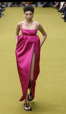 Gucci Raspberry Silk Duchesse  Gown dress- With Tags- RRP$6,300 USD + Tax