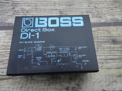 【美品】BOSS di-1 Boss DI-1 Active Direct Box Products of Roland used from
