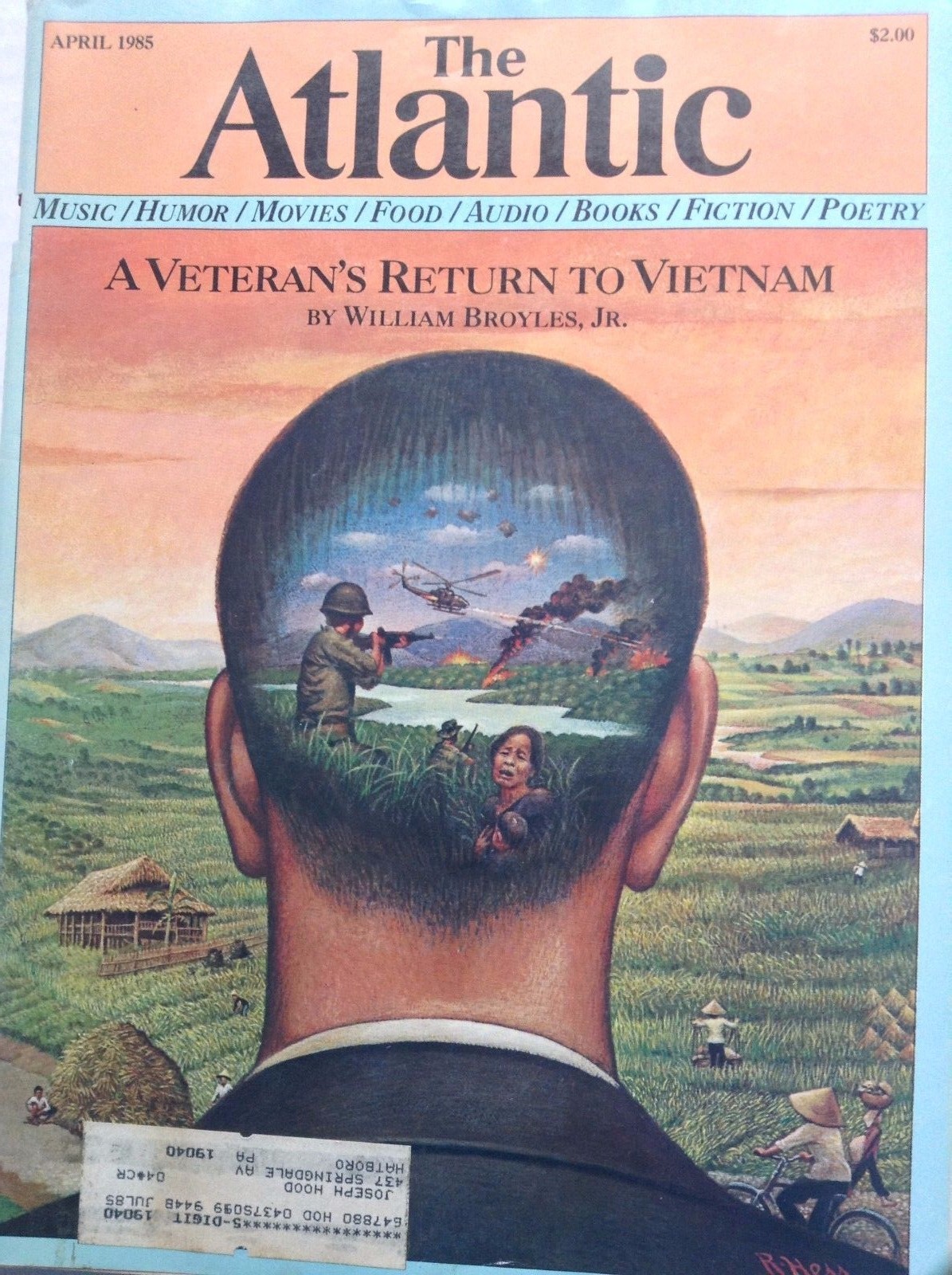 Atlantic Magazine A Veteran Returns To Vietnam April 1985 092017nonrh