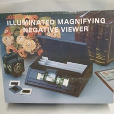 VTG JOBAR'S Illuminated Magnifying Photo Negative Viewer Photography JC 2089