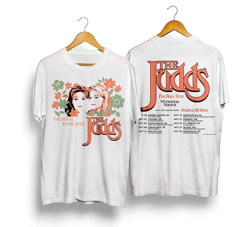 The Judds T-Shirt, Farewell Final Tour 2022 Shirt  Country Music Concert I0408