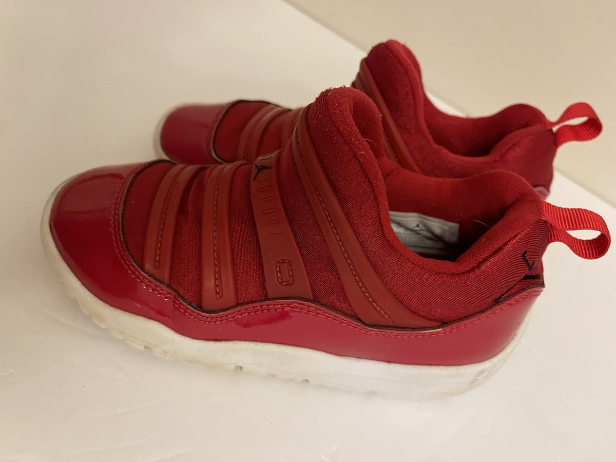 NIKE AIR JORDAN 11 RETRO LITTLE FLEX PS 'GYM RED LIL KIDS SIZE 12C