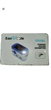 Zacurate 500BL Blue New in box finger pulse Blood oximeter