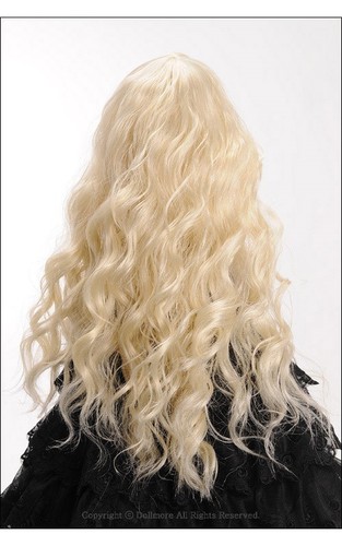 Dollmore 1/3 BJD dollfie SD wig (8-9)" Sonata Wig (Blonde) SD size - Picture 4 of 4