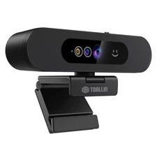 TOALLIN 1080P Windows Hello Compatible Webcam HD USB webcam with wide Angle view