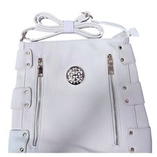 Women's Ladies Designer Crossbody Bag Badge Studs Messenger Evening Shoulder Bag