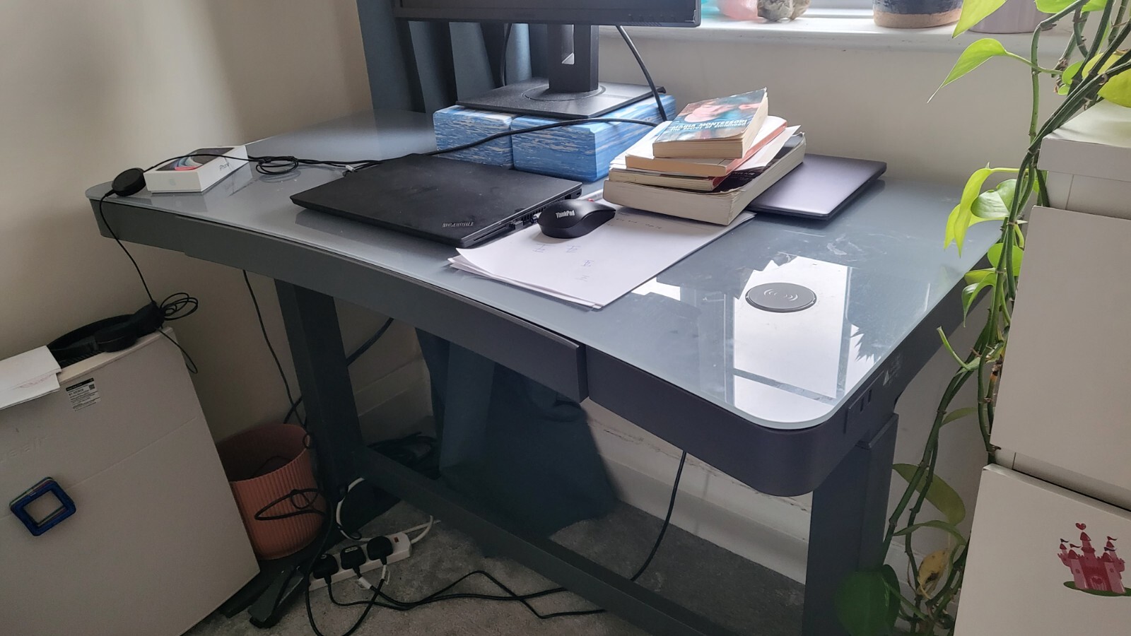 Costco Adjustable Electric Desk eBay