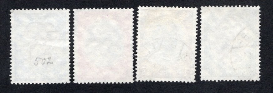 German Reich 1934 stamps Mi#540-543 START10%ONLY used CV=46$