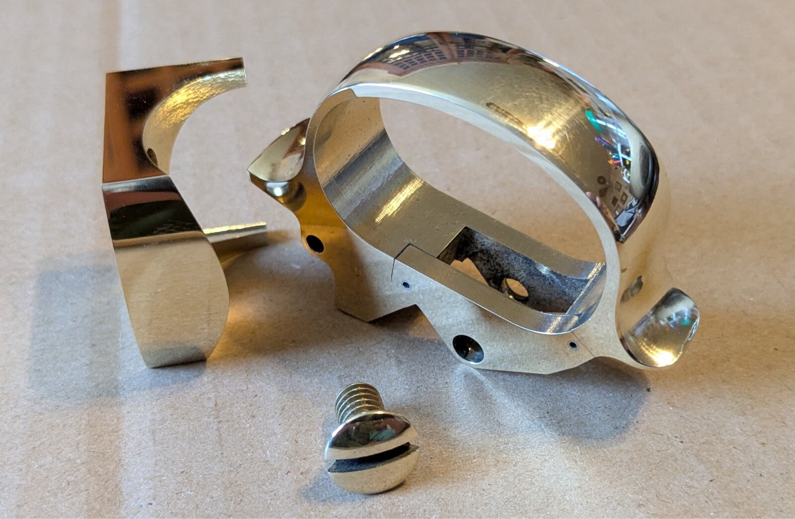 Brass Trigger Guard and Spacer for H&R  Buffalo Classic or NEF H&R Shotgun