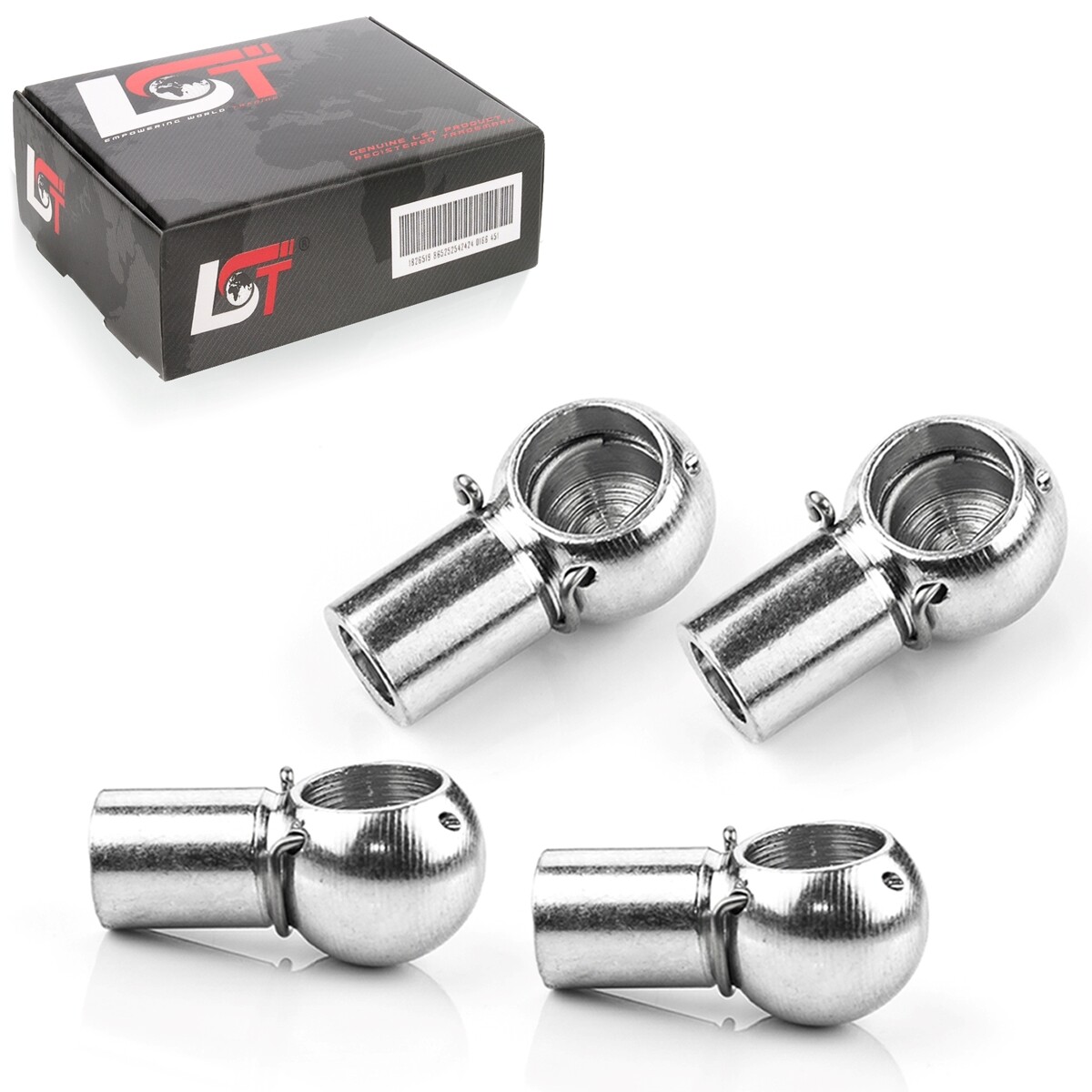 4x Kugelkopfaufnahme M6 Ball Pan 10mm Gas din 71805 for VW Passat