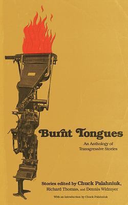 BURNT TONGUES: Chuck Palahniuk & Richard Thomas NEW - Signed by Palahniuk