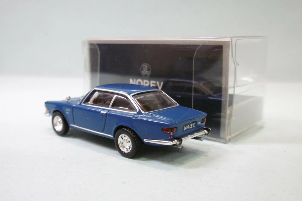 Norev - GLAS BMW V8 2600 1967 bleu Neuf NBO HO 1/87 - Photo 2/3