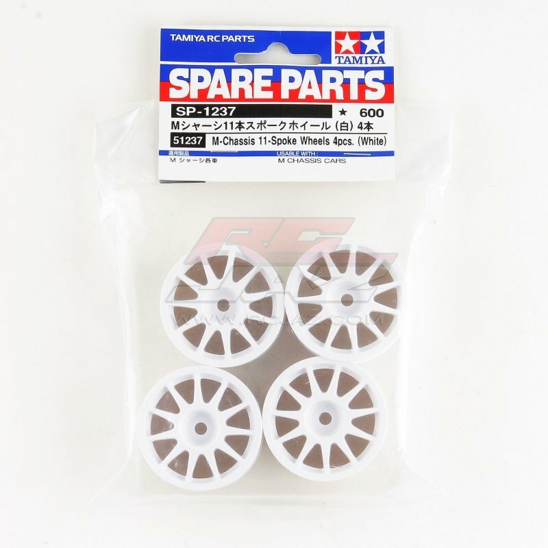 タミヤ R/C SPARE PARTS SP-1237 Mシャーシ11本スポークホイール (白) 4本 o7r6kf1 Amazon | タミヤ(TAMIYA) R/C SPARE PARTS SP-1237 Mシャーシ11