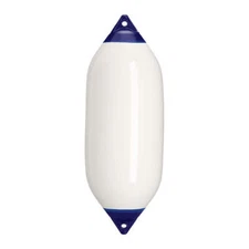 Polyform F-7 Twin Eye Fender 15" x 41" - White [F-7 WHITE]