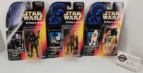 Kenner Star Wars - Power of the Force figures set of 3