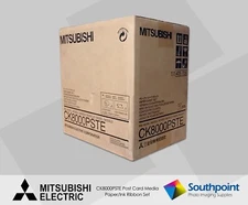 Mitsubishi CK8000PSTE 6"x4" Post Card Media Paper Roll and Ink Sheet