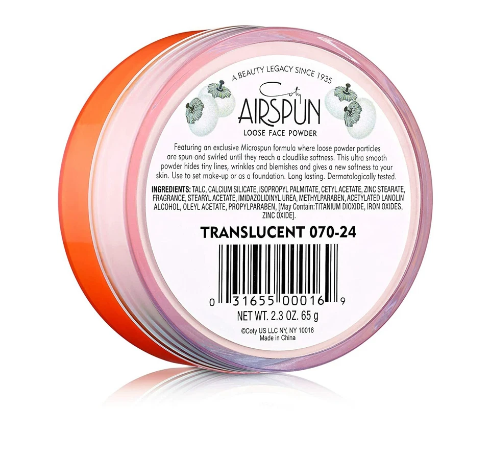 Coty Airspun Loose Face Powder, Translucent, Pack of 1 - Image 3 of 4
